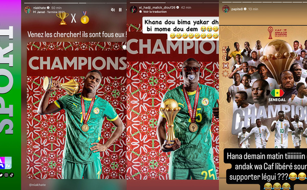 Forfait du Sénégal en finale de la CAN : les Lions réagissent avec colère et incompréhension
