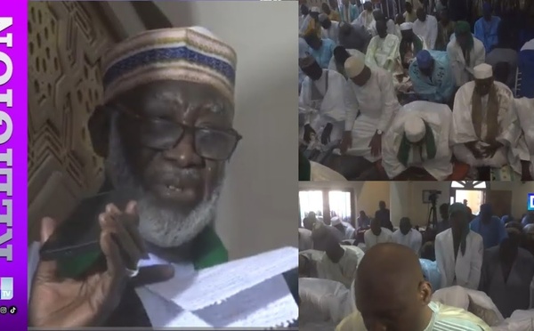 Priere Aid El Fitr à la Mosquée Omarienne : Imam Thierno Seydou Mountaga Tall évoque la situation dans les universités