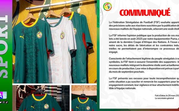 Maillot à une étoile : la FSF s’explique et annonce une nouvelle version pour septembre
