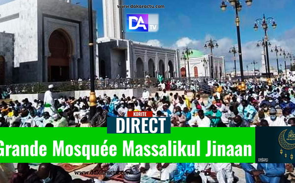 [🛑DIRECT / Korite 2026 ] Grande Mosquée de Massalikul Jinaan - Suiviez la prière de Eïd al-Fitr 2026