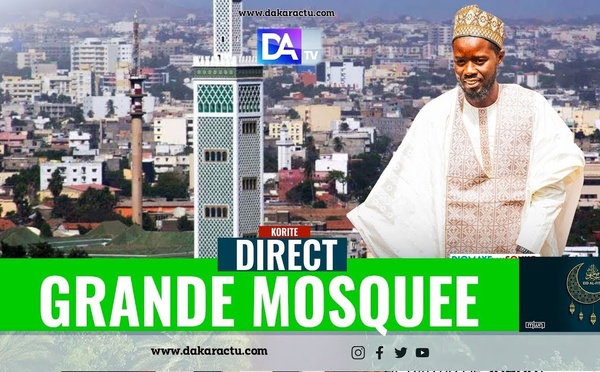 [🚨DIRECT]  Korité 2026 : Prière du chef de l’Etat Bassirou D. Faye à la Grande Mosquée