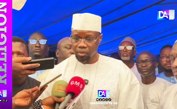 Korité : Ousmane Sonko prône la  responsabilité collective et le respect des divergences démocratiques