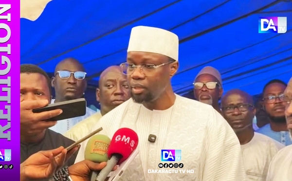 Korité : Ousmane Sonko appelle à l’unité et à une vision à long terme pour la souveraineté nationale