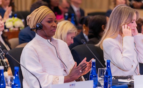 Sommet inaugural « Fostering the future together » : L'appel de la 1ere dame,Marie Khone Faye pour la protection des enfants