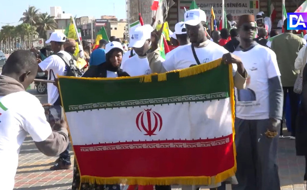 Dakar : mobilisation contre la guerre et en soutien à l’Iran à la place de l’Obélisque