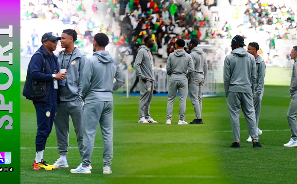 Match Amical Sénégal-Pérou : Reconnaissance de la Pelouse... Illimane Ndiaye présent mais Incertain