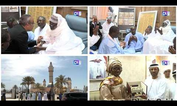 TOUBA- Les ambassadeurs des EAU et d’Irak sollicitent les prières du Khalife pour la paix au Moyen-Orient