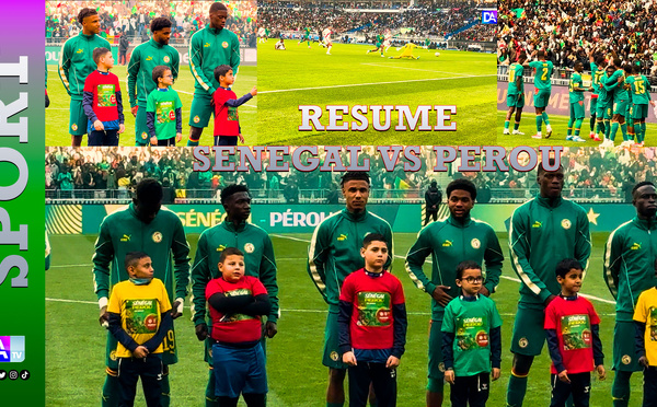 Stade de France : Temps fort du Match Sen vs Pérou…une démonstration de force des Lions, Jackson et Sarr assomment les Péruviens (2-0)