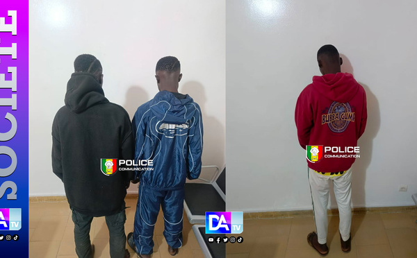 Grand Yoff/ Vol à l’arraché à 5h du matin : un couple agressé à l’aube, trois individus interpellés