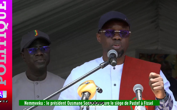 Tournée politique : Ousmane Sonko annonce un grand meeting de Pastef à Paris le 19 avril 2026