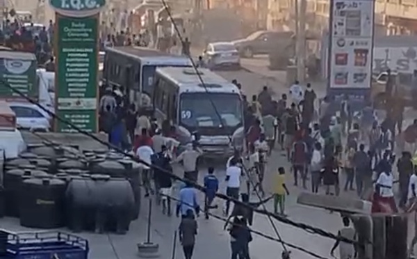 Violences après AS Pikine - GFC : le rond-point 26 pris d’assaut, la zone de Diamalaye sous le choc