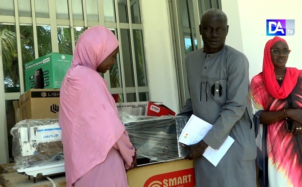 Thiès: Le conseil départemental, sous la houlette de Siré Dia, dote les centres de formation professionnelle et technique en matériel administratif...