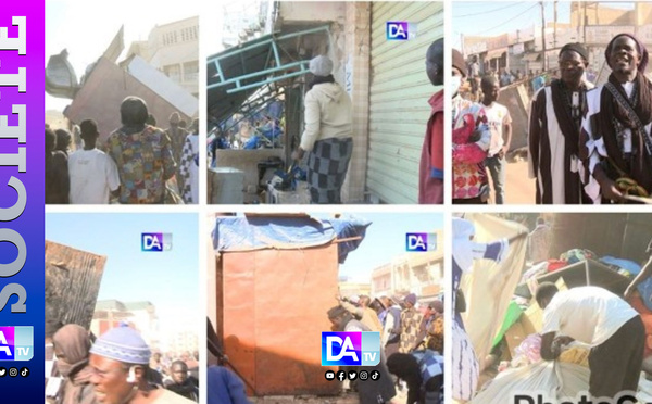 TOUBA— Ndigël de déguerpissement :/ les Baayfaal déjà à l’œuvre au marché Ocass