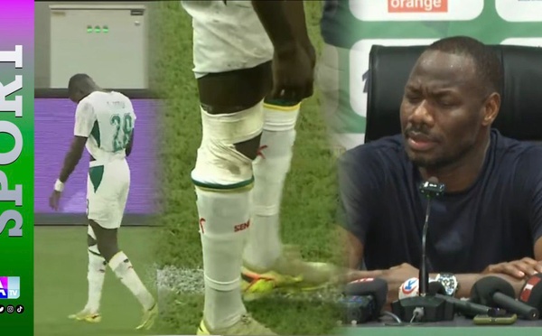 Sortie a la 38ème minute - Pape Thiaw rassure sur Nobel Mendy : “J’ai préféré ne prendre aucun risque… ”