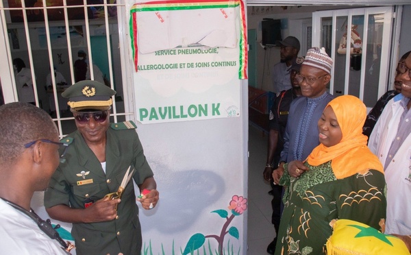 Santé : Trois services du Centre hospitalier Albert Royer de Fann ont fait peau neuve