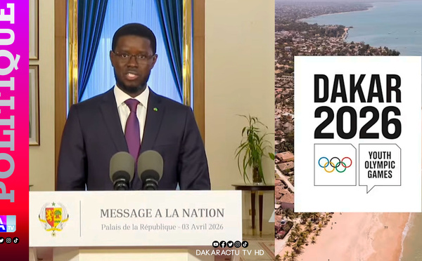 JOJ 2026 :   Le président de la République annonce la construction d'infrastructures sportives dans plusieurs communes