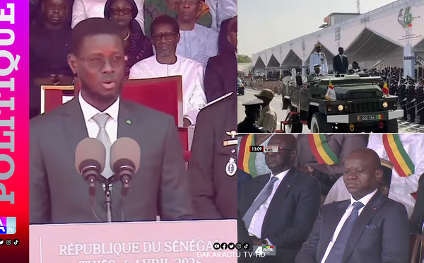 Défilé du 4 avril à Thiès: " Nous avons assisté à un défilé impeccable"( Président Diomaye).