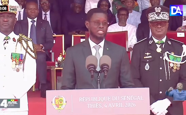 Fête du 4 avril: le président Diomaye zapppe les maires de Thiès