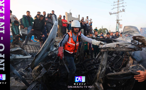 Gaza : la Défense civile fait état de sept morts dans des frappes israéliennes