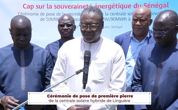 Partenariat Senelec-Huawei: Pose de la Première pierre de la Centrale Solaire Hybride de Linguère