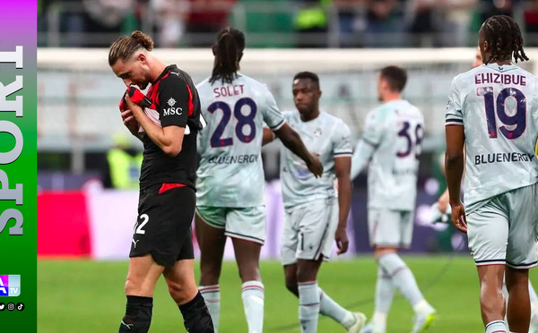 Italie : l'AC Milan sombre à domicile et dit adieu au titre