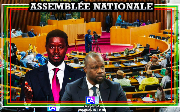 Réforme L29-L30 : bras de fer au sommet de l’État, le Parlement accélère et met Diomaye Faye sous pression