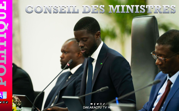 Communiqué du conseil des ministres du Mercredi 15 Avril 2026