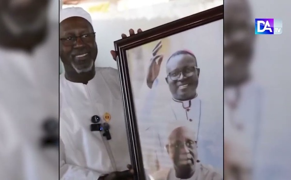 Cohésion sociale : Abdou Karim Sall accueille Monseigneur André Gueye à la paroisse de Mbao
