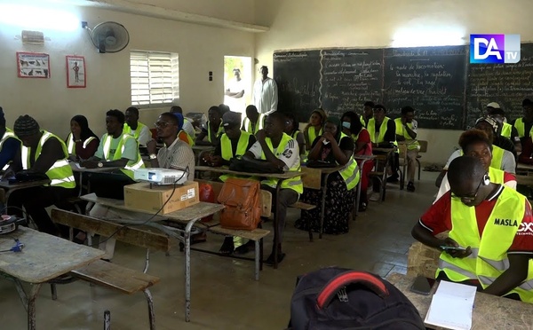 Thiès : Le mouvement "Masla" de Massamba Diop forme les jeunes en géométrie et en topographie