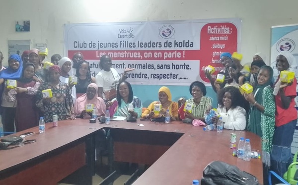 KOLDA : Les jeunes filles leaders à l’école de l’hygiène menstruelle sans tabou…   ‎