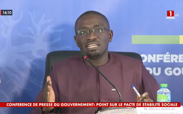 Fonction publique :  Le ministre Olivier Boucal met en avant les réformes et l’apurement de la dette sociale