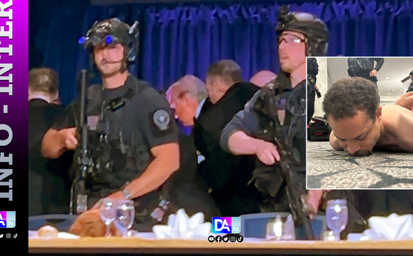 Tirs au gala de la presse : Trump parle d'un "assassin en puissance" qui voulait tuer