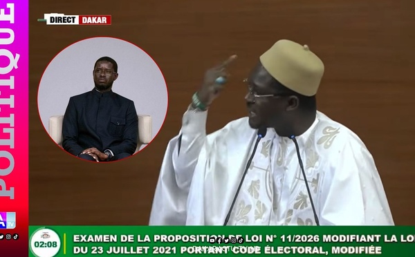 Assemblée Nationale: "Diomaye n'est pas un homme de confiance", a  lancé Serigne Bara Ndiaye