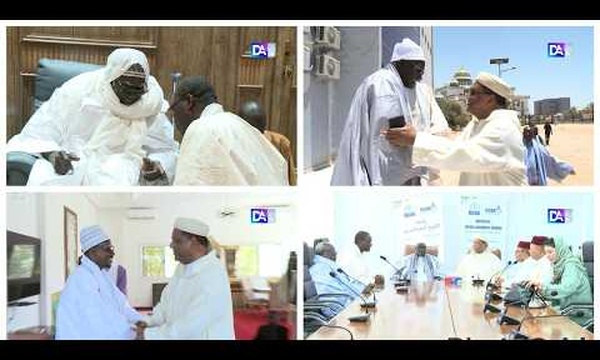 TOUBA- L’ambassadeur du Maroc reçu par le Khalif des Mourides et son porte-parole