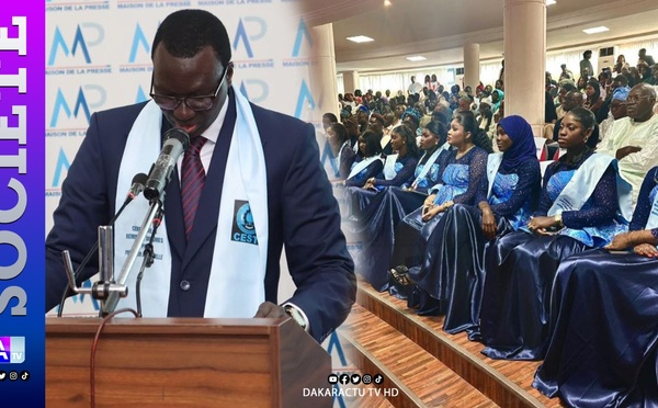 CESTI : la première promotion Communication et Production audiovisuelle célébrée sous le parrainage de Malick Magueye Diaw