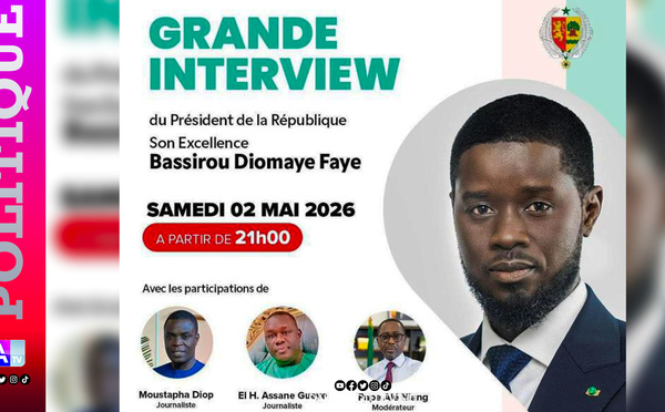 🔴 DIRECT | La grande interview du PR Bassirou Diomaye Faye