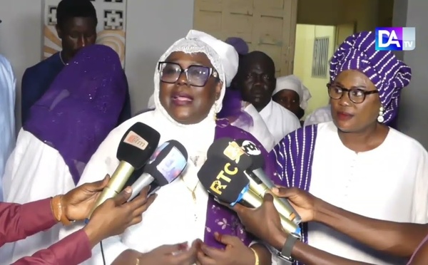 Conférence religieuse : Les femmes de la plateforme les Linguère de Kaolack portent la candidature d’Adji Mergane Kanouté à la mairie...