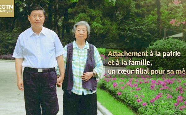 Attachement à la patrie et à la famille, un cœur filial pour sa mère