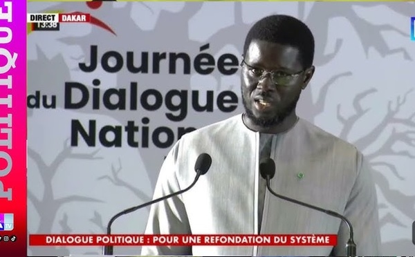 Journée du Dialogue national : Le PR Bassirou Diomaye Faye change de format