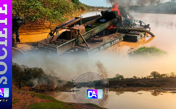 Exploitation illégale des ressources : dix machines drague détruites lors d’une opération anti-orpaillage à Missira Sirimana