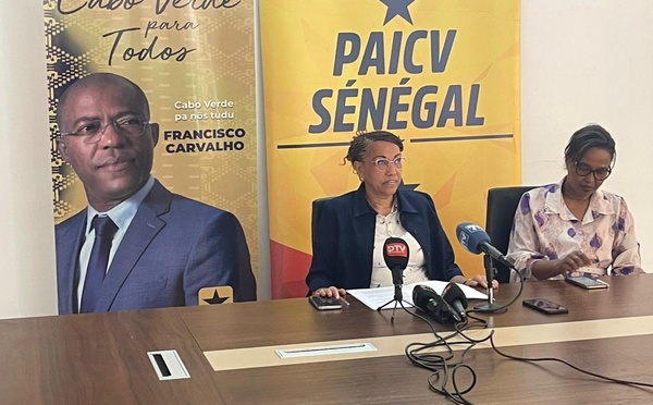Législatives capverdiennes : Gisèle Lopes d’Almeida clôt sa campagne au Sénégal et attaque le gouvernement