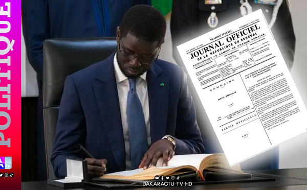 Sénégal : Bassirou Diomaye Faye promulgue la réforme du Code électoral…les règles d’inéligibilité revues et encadrées