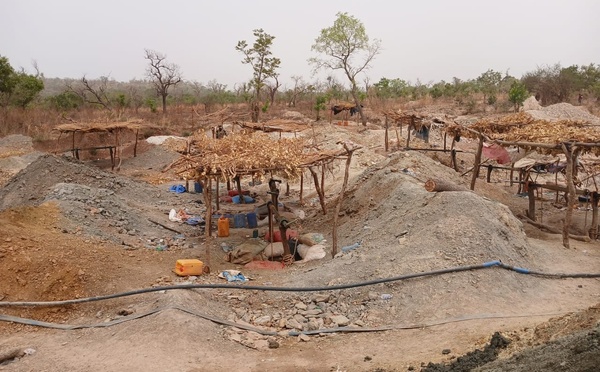 Démantèlement d’un site d’orpaillage clandestin dans le secteur de la Falémé