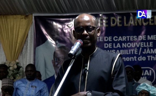Vente des cartes de la NR / Assane Sow sur les prochaines élections locales à Thiès : "Nous devons en faire un référendum pour préparer les élections de 2029"(Assane Sow)