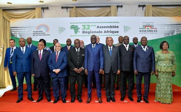 APF-32e Assemblée Régionale Afrique à Dakar : Le président de l'APF appelle à une diplomatie fondée sur le dialogue face aux crises au Proche-Orient