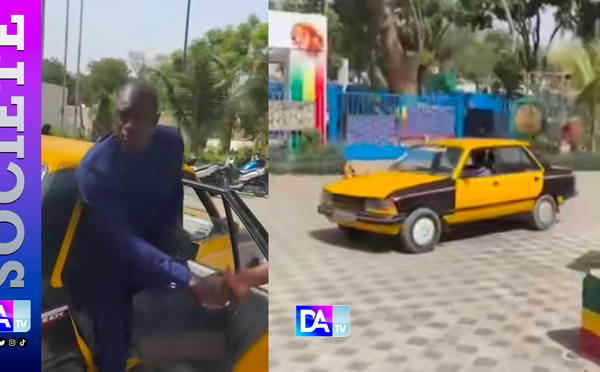 Thiès- À bord d'un taxi dans l'enceinte de la mairie, le maire Babacar Diop essuie une vague de critiques sur les réseaux sociaux