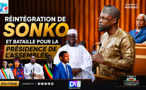 DIRECT 🔴 | ASSEMBLÉE NATIONALE : Ousmane Sonko réintégré ? La bataille pour la présidence de l’Assemblée