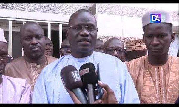 TOUBA: La coalition « Diomaye-Président » a présenté ses condoléances suite au rappel à Dieu de Serigne Cheikh Saliou.