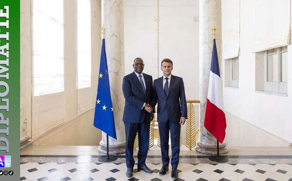 Macky Sall reçu à l’Élysée : Une rencontre avec Macron autour de la réforme de l’ONU