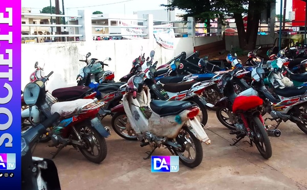Kaolack- Vol de Moto Jakarta et recel: 7 individus interpellés par la Police